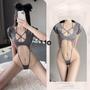 Imagem de Bodysuit Cosplay Lingerie SINGUYUN Anime para mulheres 1054Grey