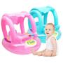 Imagem de Boia Bebê Inflável Com Assento E Cobertura Baby Boat Piscina