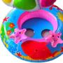 Imagem de  Boia Bote Circular Teto Protetor Cobertura Infantil Piscina 70CM
