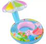 Imagem de  Boia Bote Circular Teto Protetor Cobertura Infantil Piscina 70CM