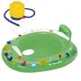 Imagem de Boia Bote com Fralda Com Alça infantil E Inflador Sanfonado Mor