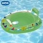 Imagem de Boia Bote com Fralda Com Alça infantil E Inflador Sanfonado Mor