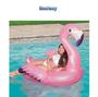 Imagem de Bóia Bote Divertida Bestway Flamingo Rosa 1,73m Piscina Top