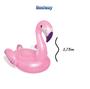 Imagem de Bóia Bote Divertida Bestway Flamingo Rosa 1,73m Piscina Top