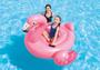 Imagem de Boia Bote Flamingo Inflavel Grande Para Piscina 142cm Intex