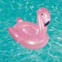 Imagem de Boia Bote Inflável Infantil Flamingo Piscina Lazer 1,27m