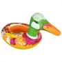 Imagem de Boia Bote Pato e Ganso Infantil Inflável Proteção Solar Piscina Praia Criança Desenho De Animal
