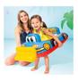 Imagem de Boia Carrinho Trator Infantil Baby Com Assento Intex 84X58Cm