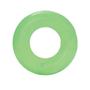 Imagem de Boia Circular Neon Transparente 51cm Verde - Kit 3 Unidades