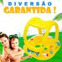 Imagem de Boia Com Cobertura Inflavel Boia Infantil boia com Assento