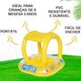 Imagem de Boia Com Cobertura Inflavel Boia Infantil boia com Assento