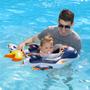 Imagem de Boia de Natação Swimbobo para Bebês com Dossel - Space Blue