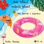 Imagem de Boia De Piscina Flamingo Redonda Praia Material Reforçado Para Evitar Furos Brinquedo Kids Criança