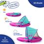 Imagem de Boia de Piscina Infantil SwimSchool Deluxe com Dossel (6 a 24 Meses)