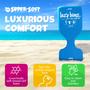 Imagem de Boia de Piscina Lazy Bunz TRC Recreation - Formato de Selim com Espuma