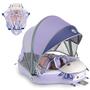 Imagem de Boia de Piscina Mambobaby - Não Inflável, Roxa, com Mochila