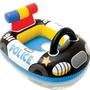 Imagem de Boia Fralda Bote Perninha Bebês Inflável Polícia Bombeiro Avião Infantil Praia Piscina Dutetoys