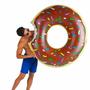 Imagem de Boia Gigante Inflável 120cm - Rosquinha / Donuts / Melancia / Pneu - Para Piscina Ou Praia