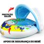 Imagem de Boia infantil para bebê criança cobertura removível inflável