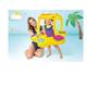 Imagem de Boia Inflável Baby Bote Kiddie Com Cobertura Frutas - Intex