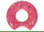 Imagem de Bóia Inflável Circular Donuts Melancia Redonda 90cm Gigante Adulto - Snel