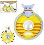 Imagem de Boia inflavel circular fralda animais e pegador 80x68cm summer fun na caixa - Wellmix