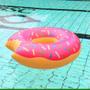 Imagem de Bóia Inflável Circular para Piscina Donuts Melancia 90cm Adulto - Snel