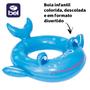 Imagem de Boia Inflável Infantil Animais Circular Com Abertura Para Piscina Verão - 96700 Belfix