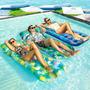 Imagem de Boia Inflável para Piscina FindUwill com Apoio de Cabeça - Pacote com 3