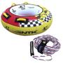 Imagem de Boia Inflavel para Reboque Jet Disk 1 Pessoa + Corda 18 Metros Nautika