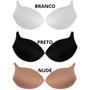 Imagem de Bojo liso casquinha plus size par removivel cores básicas 0010