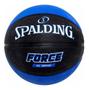 Imagem de Bola Basquete Spalding Force-Borracha-Tam 7-Preto/azul