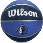 Imagem de Bola Basquete Wilson Nba Team Tribute Dallas Mavericks 7 Profissional Borracha Dribbler MVP