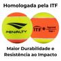 Imagem de Bola Beach Tennis Bolinha Penalty com 6 Und Certificada ITF
