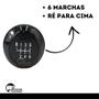 Imagem de Bola Câmbio Manopla Cobalt Joy Prisma Onix Spin 6 M Com Encaixe Pressão Ré Frente