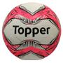 Imagem de Bola Campo Topper Slick Rosa + Bomba de Ar