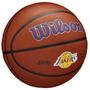 Imagem de Bola de Basquete Tamanho 7 NBA Team Alliance Pure Feel Cover Logotipo Times MVP Durabilidade Wilson