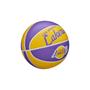 Imagem de Bola de Basquete  Wilson NBA Lakers Retrô Tamanho 03 - WTB32