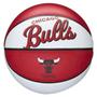 Imagem de Bola de basquete wilson nba team retro mini chicago bulls 3