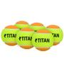 Imagem de Bola de Beach Tennis Titan Laranja - Pack com 06 Bolas