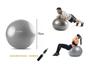 Imagem de Bola de Exercícios com Bomba de Ar - Academia - Pilates - Yoga - 75cm - Hidrolight