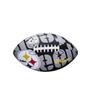 Imagem de Bola de Fut. Americano Wilson NFL Team Logo Jr Pittsburgh Steelers