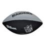 Imagem de Bola de Futebol Americano Wilson NFL Las Vegas Raiders Team Logo Jr