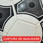 Imagem de Bola de Futebol de Campo Tamanho 5 Oficial Couro Modelo Retro