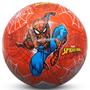 Imagem de Bola de futebol homem aranha vermelha de pvc tamanho 4 marvel mikasa