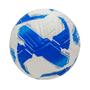 Imagem de Bola de Futebol Society Uhlsport Aerotrack Branco e Azul Lançamento