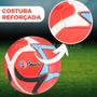Imagem de Bola de Futebol Tamanho Oficial Número 5 com Costura Reforçada e material sintético Campo
