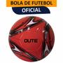 Imagem de Bola de Futebol Tamanho Oficial Número 5 Costurada material sintético Vermelho
