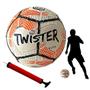 Imagem de Bola de Futebol Twister para Campo Quadra Pelada + Bomba