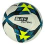 Imagem de Bola De Futsal Kagiva Slick Tecnofusion Kit Com 3 Unidades - Verde